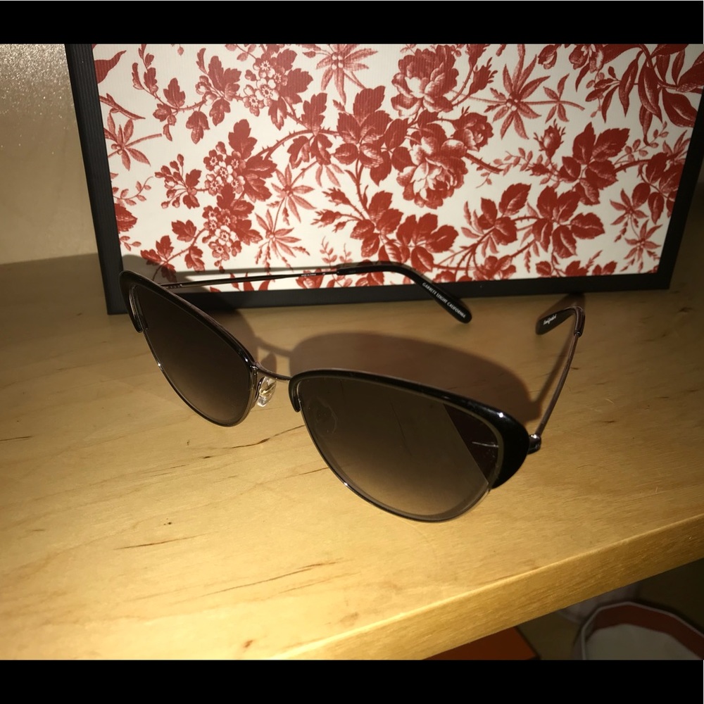Garrett Leight Vista Sun Gunmetal Sunglasses - Picture 5 of 8